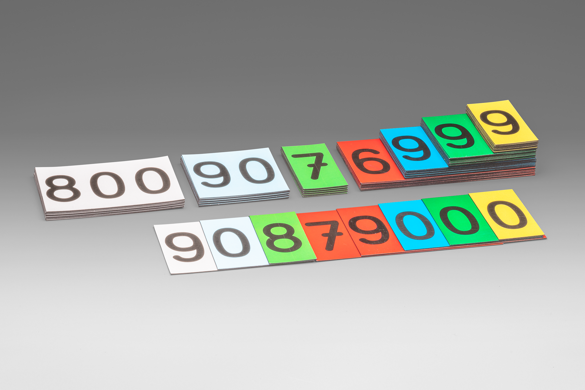 080450.000 Stellenwertkarten magnetisch (70 Stück)