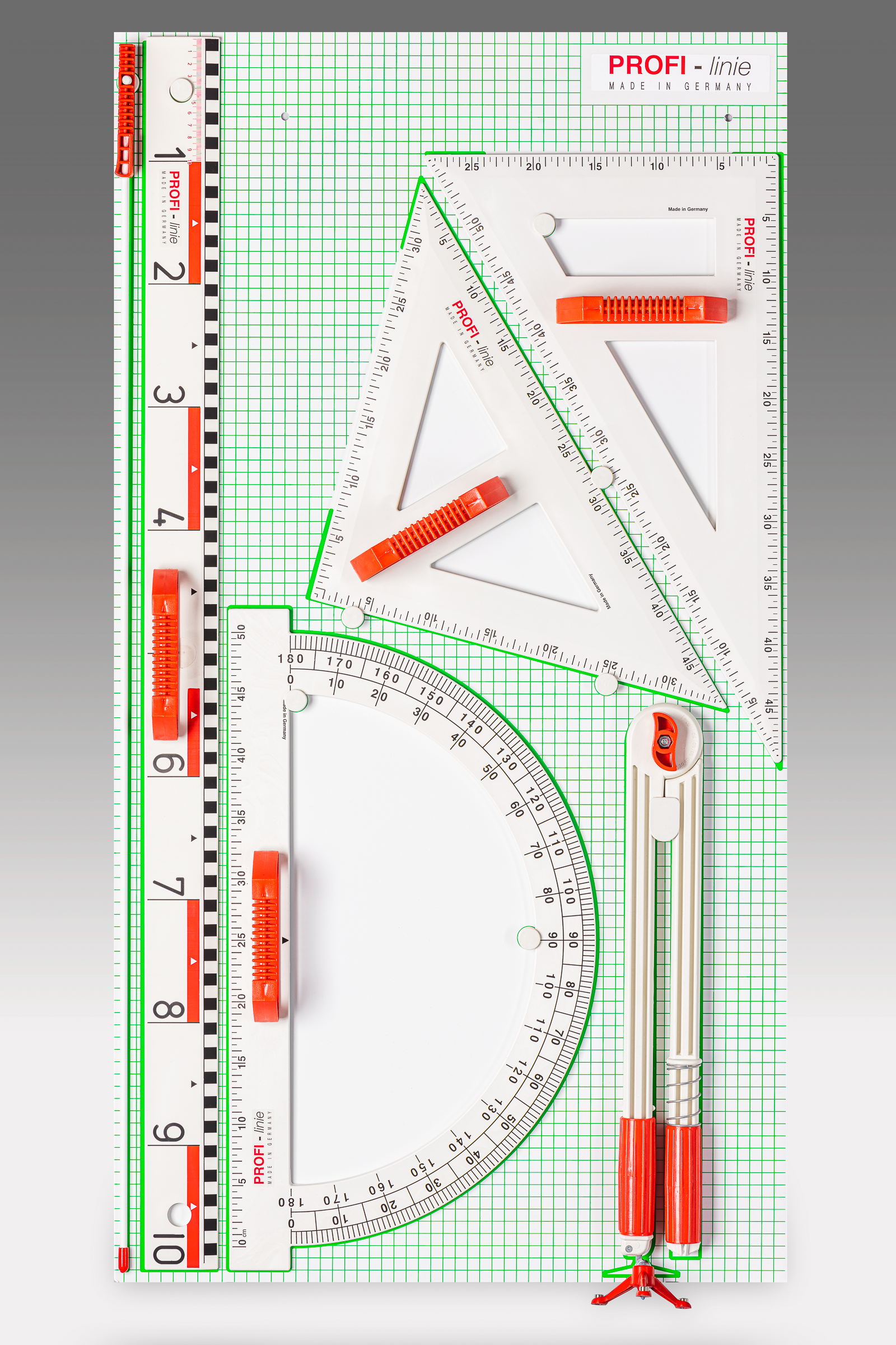 Wandtafelgerätesatz PROFI-linie IV magnetisch