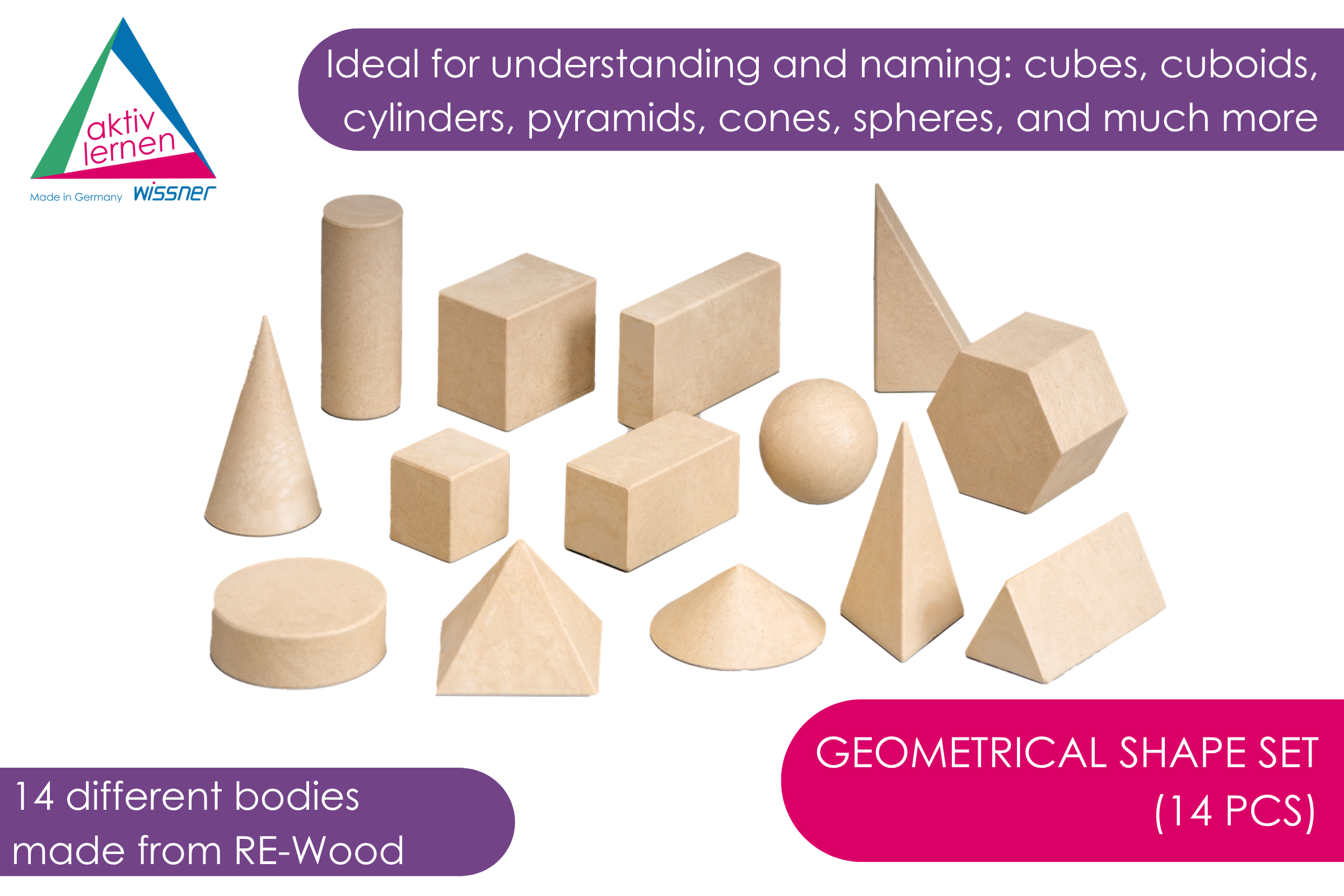 Geometrical Shape Set (14 pcs)