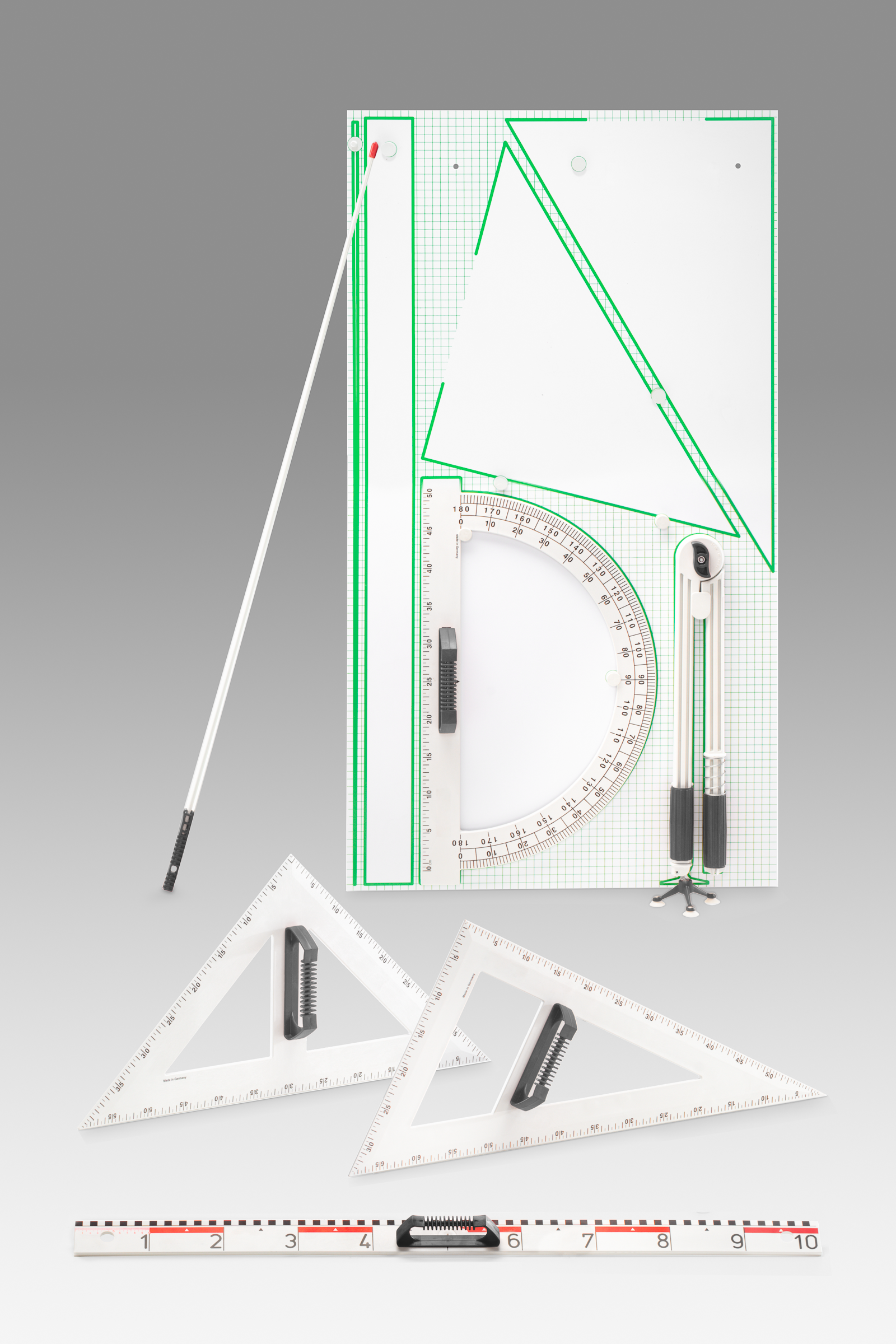 Magnetisch: Wandtafelgerätesatz III