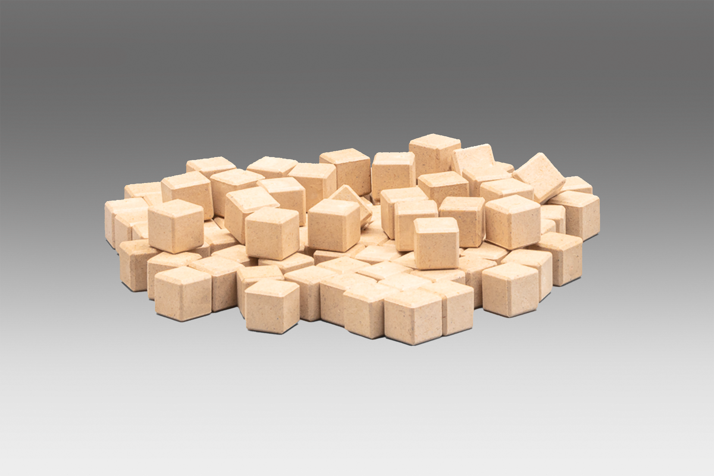 R39586.100 Dienes Einerwürfelchen naturfarben (100 Stück)