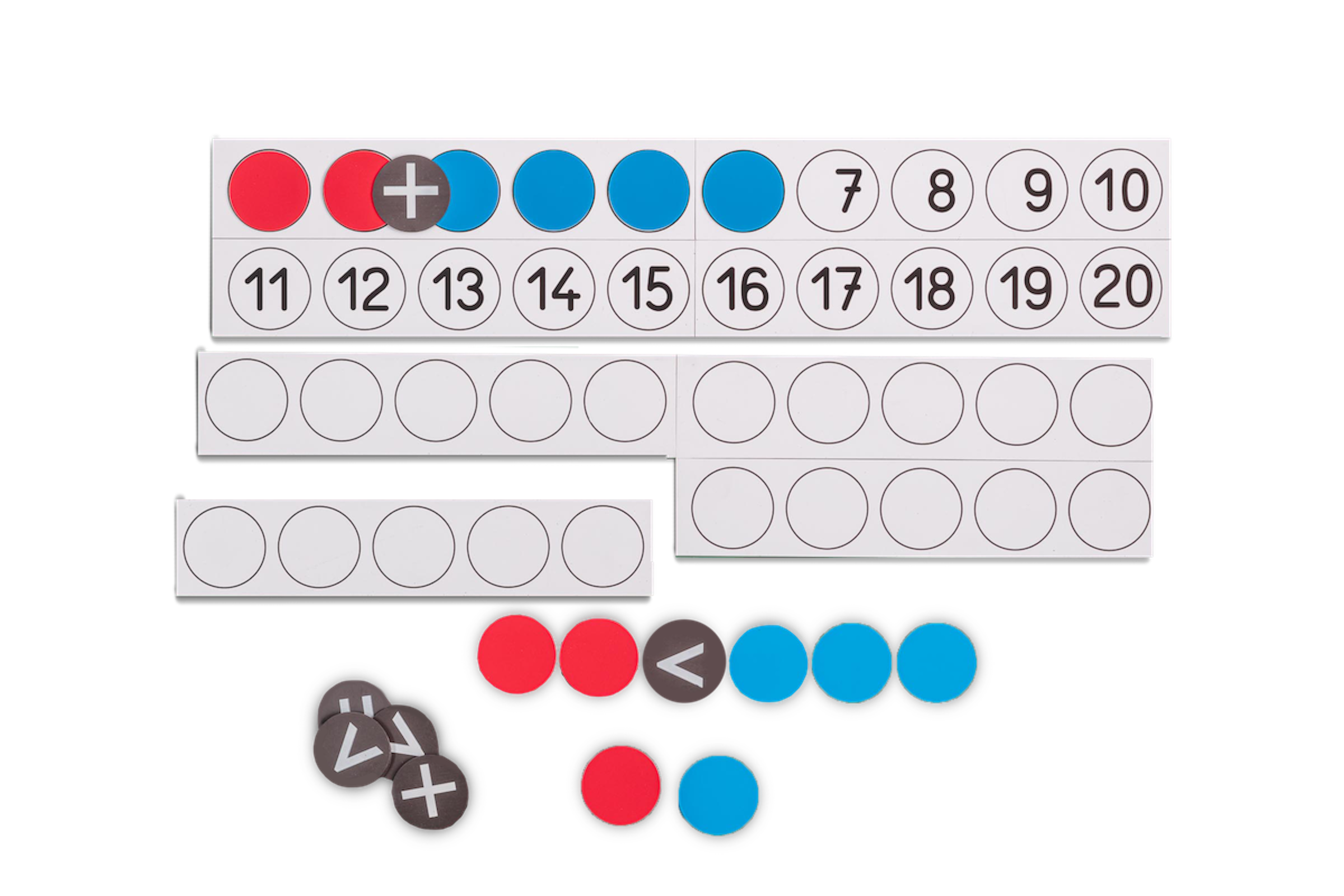 Rechenleiste für die Tafel magnetisch
