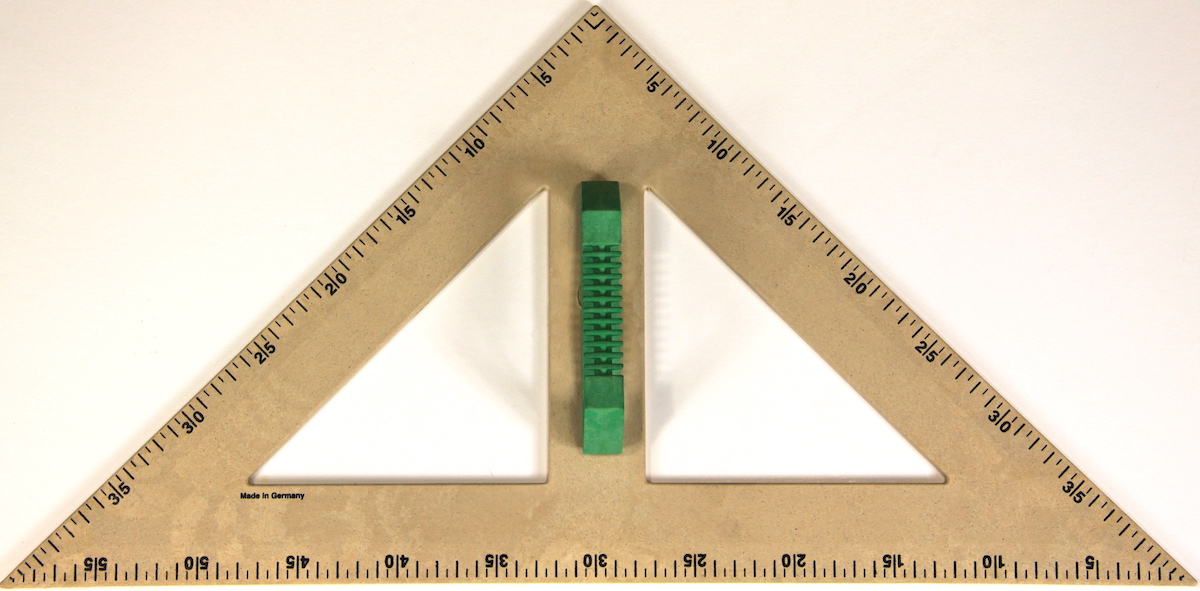 Set square 60cm Made from RE-Wood