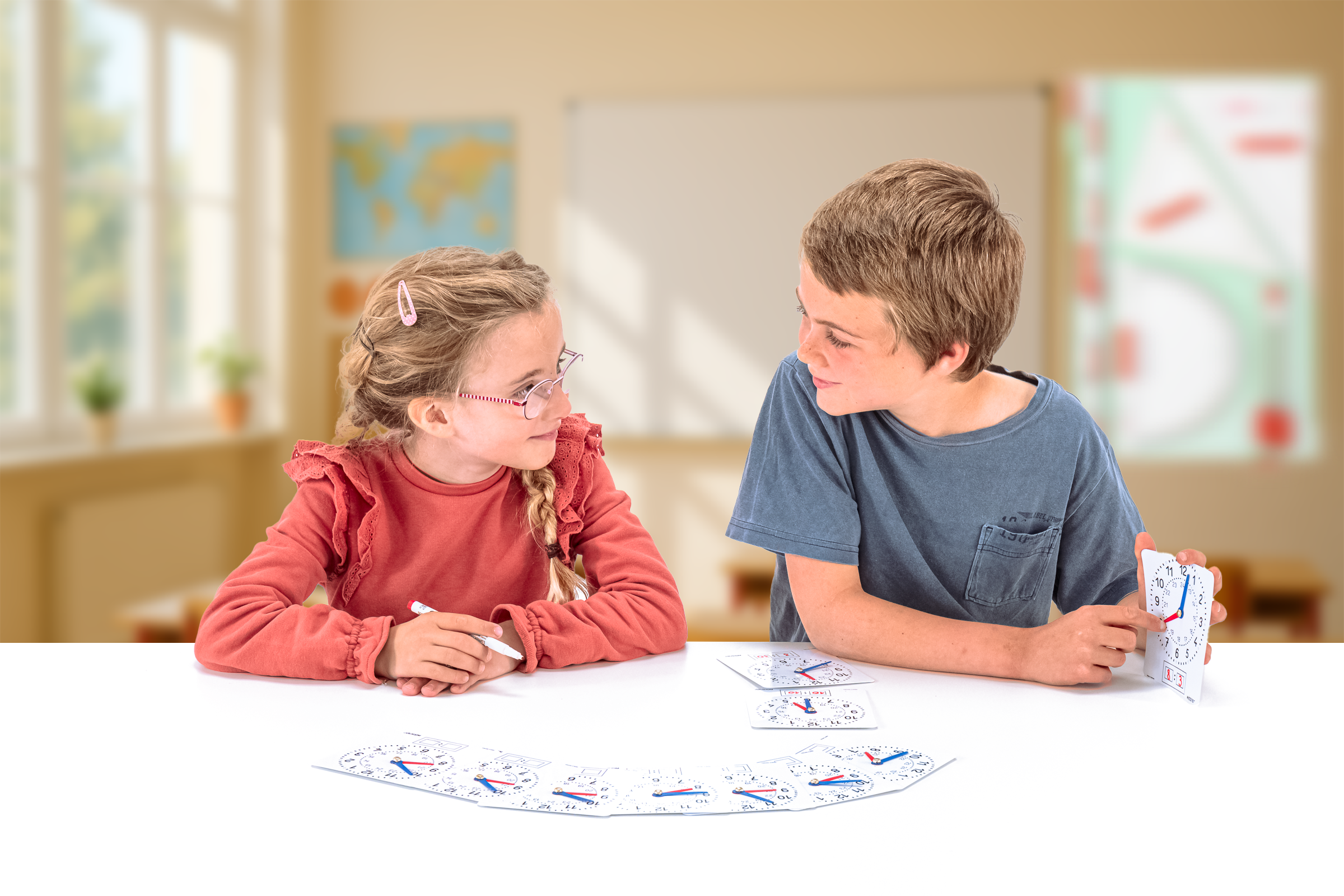 090700.000 Folienuhrensatz (10 Stück)