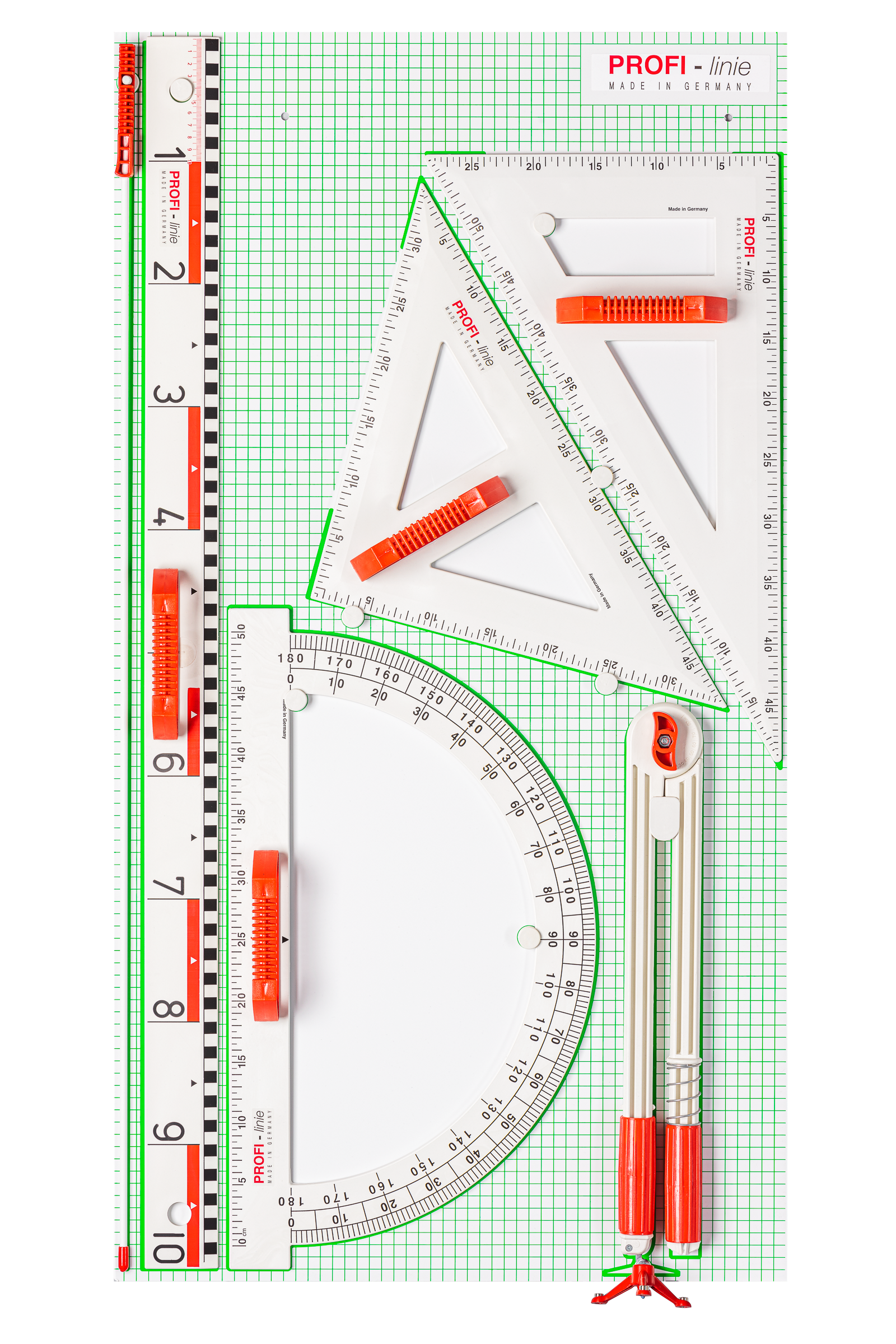 Wandtafelgerätesatz PROFI-linie IV magnetisch